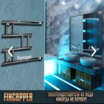 FINCOPPER Полотенцесушитель Медный Лесенка